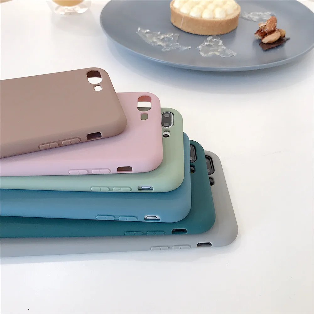Карамельный цвет силиконовый чехол для samsung Galaxy A50 A40 A70 M10 M20 A10 A20 A30 A60 A80 M30 A10E A20E A10S A20S A30S A40S M30 крышка