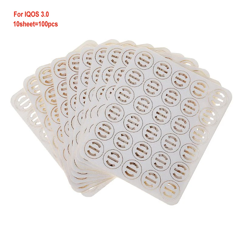 

300Pcs Clean Tool Heat Resistant Little Slice Clean Gasket For IQOS 3.0 Absorb Oil Gasket Repair Accessory