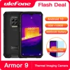 Ulefone Armor 9 Thermal Imager Camera  Rugged Phone Android 10 Helio P90 Octa-Core 8GB+128GB Mobile Phone 6600mAh  Smartphone ► Photo 1/6