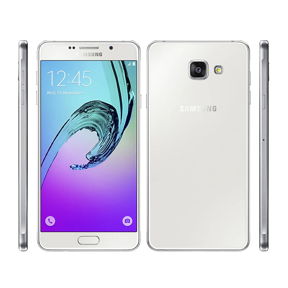 Samsung Galaxy A7 Duos (2016)  A7100 Dual Sim Unlocked Android Mobile Phone Octa Core 4G GSM 5.5" 13MP 3GB  RAM16GB ROM giffgaff refurbished phones