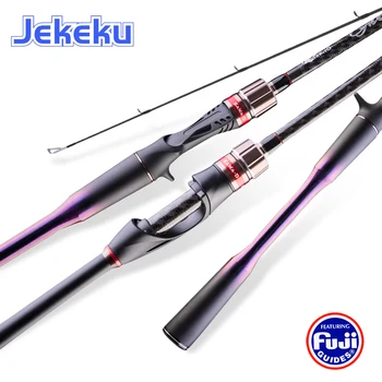 

JEKEKU FUJI Lure Fishing Rod L Power 1.9m 2.2m Ultralight 3-12g Carbon Handle Spinning Fishing Rod Casting Probale Fishing Pole
