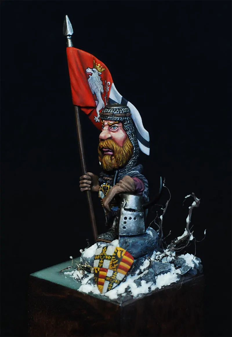 1/32 54 мм высота карликовая защита миниатюрные моделирование Неокрашенный DIY сборка моделирование статическая Смола модельные наборы коллекция