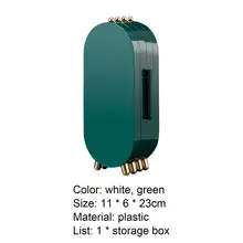 

40%HOT Jewelry Display Stand Foldable Easy to Clean Tidy-keeping Green Jewelry Storage Box for Cosmetics