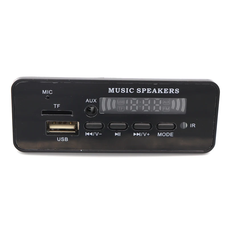 Плата WMA-декодера MP3 с Bluetooth 5 0 аудиомодуль 12 В постоянного тока USB TF FM-радио AUX