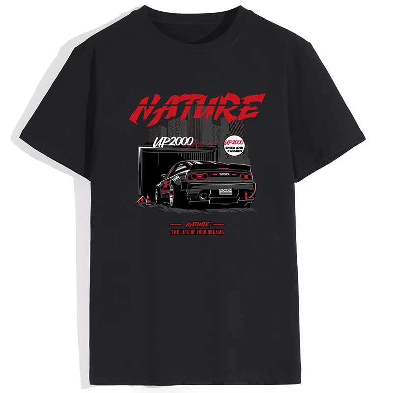 Футболка BGJS мужская с коротким рукавом Модная хлопковая Повседневная тенниска