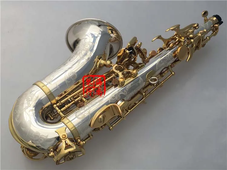 Новые продажи хорошо сопрано искусственная кожа никель серебро латунь Sax с