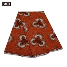 ACI дешевле африканская восковая ткань новая Анкара печать полиэстер воск Tissu Africain Нигерия Батик Ткань 6 ярдов для вечерние платья