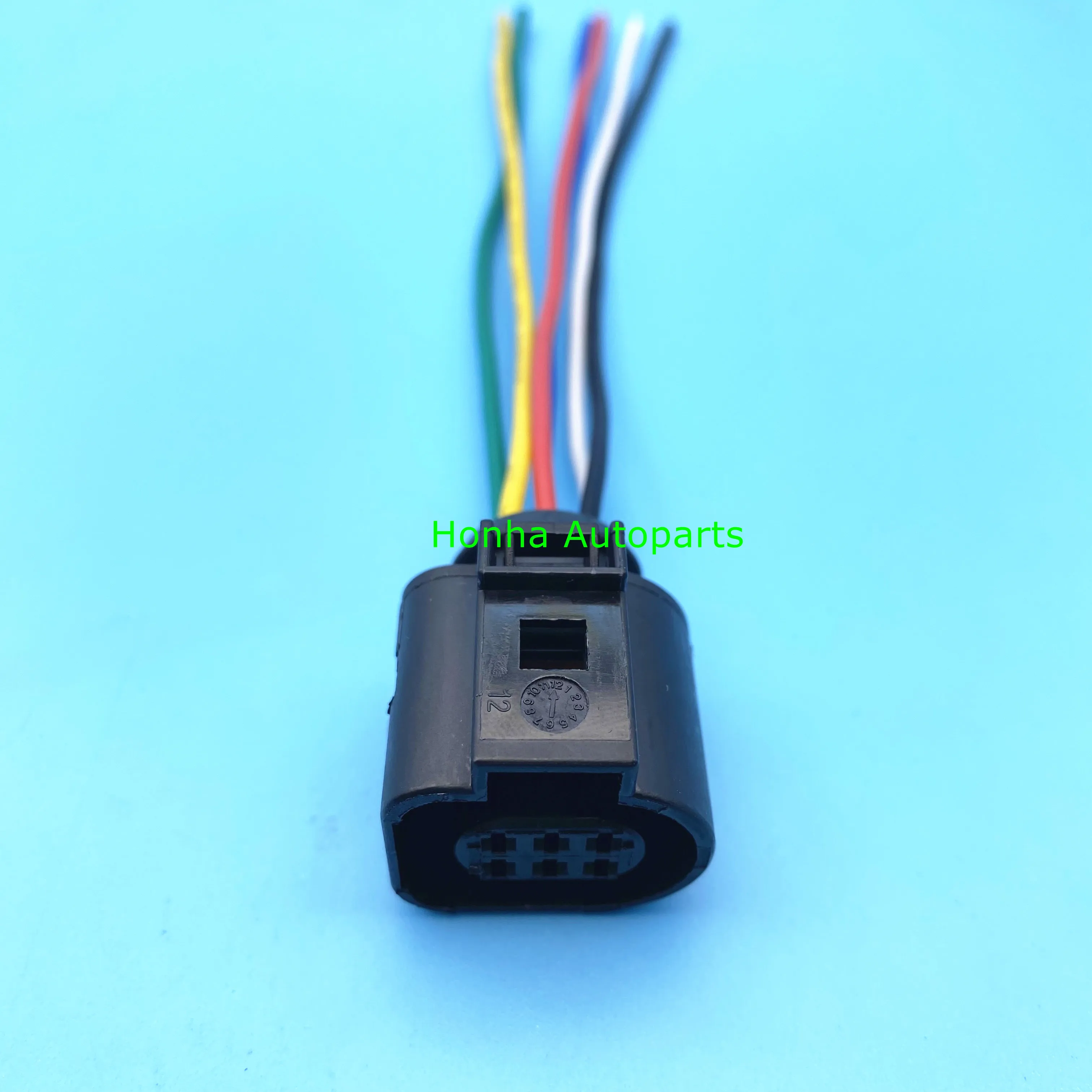 

Бесплатная доставка, 6-контактный разъем дроссельной заслонки, Женский штекер, проводной кабель Pigtail для VW Tiguan AUDI VAG 1J0 973 713 1J0973713