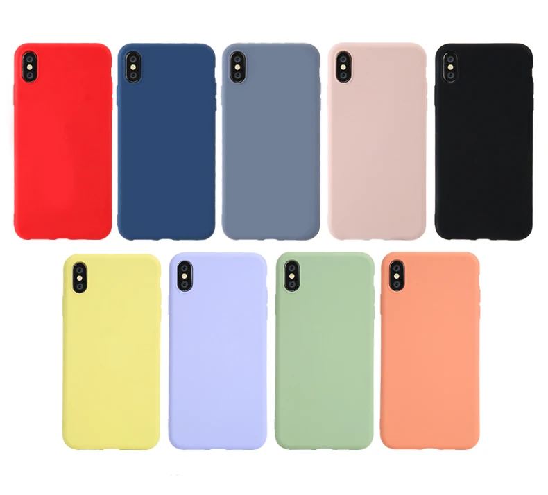 

Original Official Phone Case For iPhone 8 6 Plus 5 5S SE Phone Cover for Apple iPhone 7 6s Plus X XS XS MAX XR Silicone Case