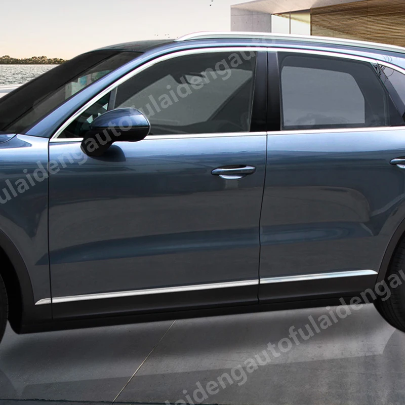 6 шт. для Porsche Cayenne нержавеющая сталь Боковая дверь формовочная крышка отделка автомобильные аксессуары