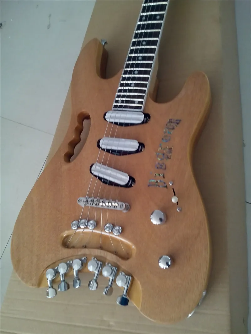 

6-string headless guitar electric guitar mahogany neck electric guitar free shipping
