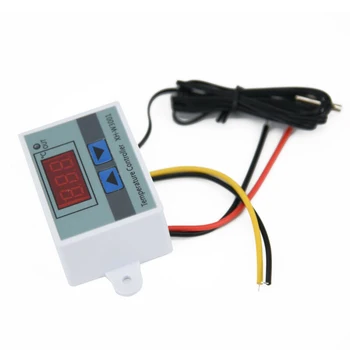 

24V Digital LED Temperature Controller Thermostat Control Measurements Durable