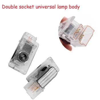 

2pcs Auto Door Welcome Light LED Logo Laser Projector Decor Lamps For Cadillac ATS SRX XTS SXT XT4 XT5 CT6 Car Accessories