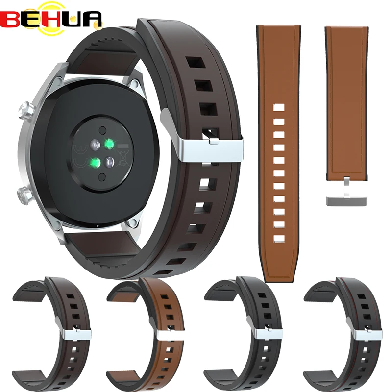 

22mm Strap For Huawei Watch GT 2 2e GTR 47mm Watchband for Xiaomi Huami Amazfit PACE/Stratos 3 2 2S Watch Bracelet Band Correa