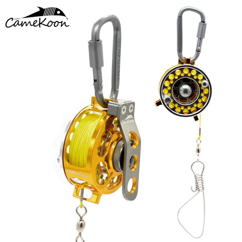 Рыболовные снасти CAMEKOON 20 м/65 61 дюйма ПЭ леска замок для живой рыбы с алюминиевой