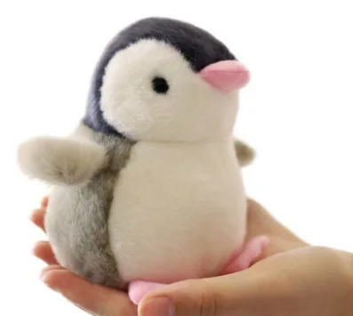 13 см Детские куклы милый мультфильм звук Пингвин маленькая мягкая игрушка мини плюшевые животные Brinquedo подарок на день рождения на автомобиль/кровать