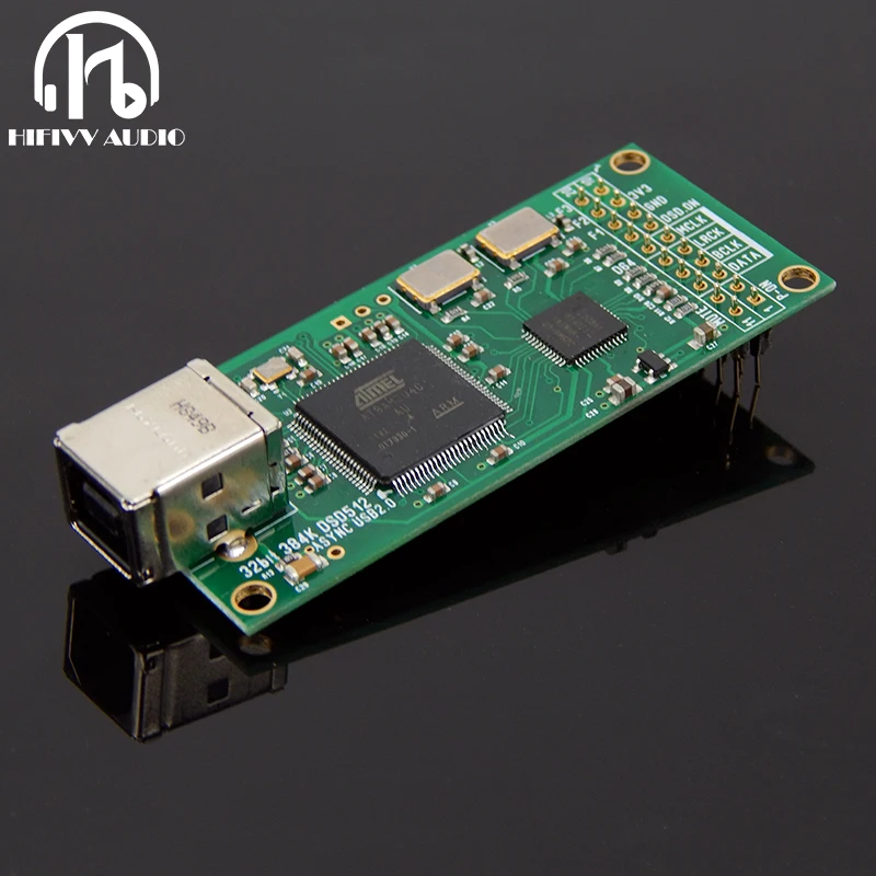 

DIY HiFi amplifier decoder card of Amanero Combo384 USB to IIS Digital Interface Support DSD 32Bit / 384K