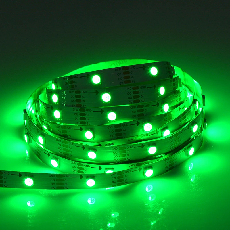 LC8823 30灯 5v 10宽 白板-绿色