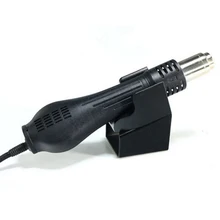 Металлическая паяльная станция 8858 EU Plug портативный горячий нагреватель воздуходувки с 1 нагревателем портативный переносной цифровой светодиодный дисплей