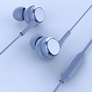 

Cheap 3.5mm Earphones Stereo Audio Jack Cable Stereo Music Headset for Mobile Phone Universal Wired In Ear Earphone with MIC