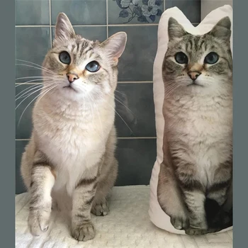 

Photo customization DIY dog Cushion Cat Plush Toys Dolls Stuffed Animal Shaped Pillow Sofa Car Decorative Creative Birthday Gift