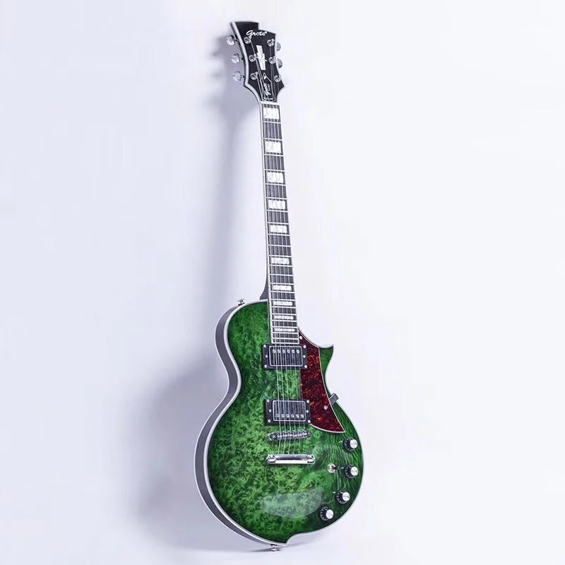 

2019 New High quality China electric guitar,GROTE electric guitar, Mahogany body With Tree scar Maple Top,free shipping