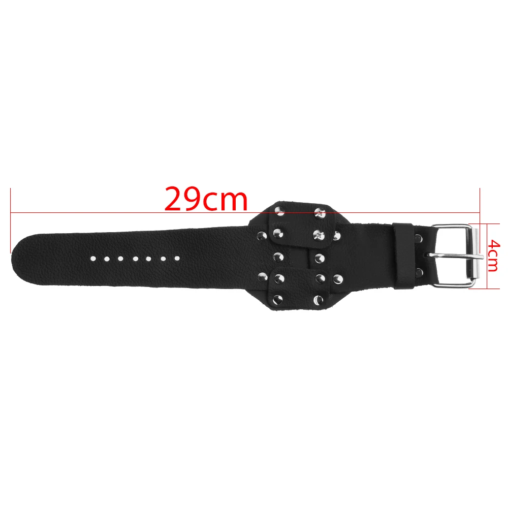 1 PC Fishing Bracers Archery Bow Protective Gloves Leather Durable Hand Slingshot Catapult Left/Right Hand Outdoor Shooting Spor