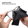100pc Microfiber Cleaning Glasses Cloths for Delicate Surfaces Lenses Eyeglasses Cell Phone Screens Camera Lenses Jewelry Cleani 4