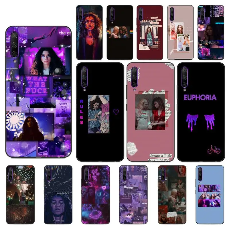 Чехол для телефона Yinuoda American TV серии Euphoria Huawei Y5 II Y6 Y7 Prime Y7Plus Y9 2018 2019|Бамперы| |