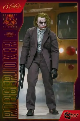 Черные игрушки 1/6 грабитель Джокер Коллекционная Фигурка(ограниченная версия) BT100