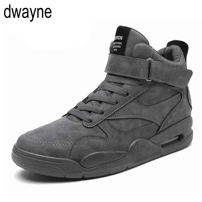 black high top hip hop shoes