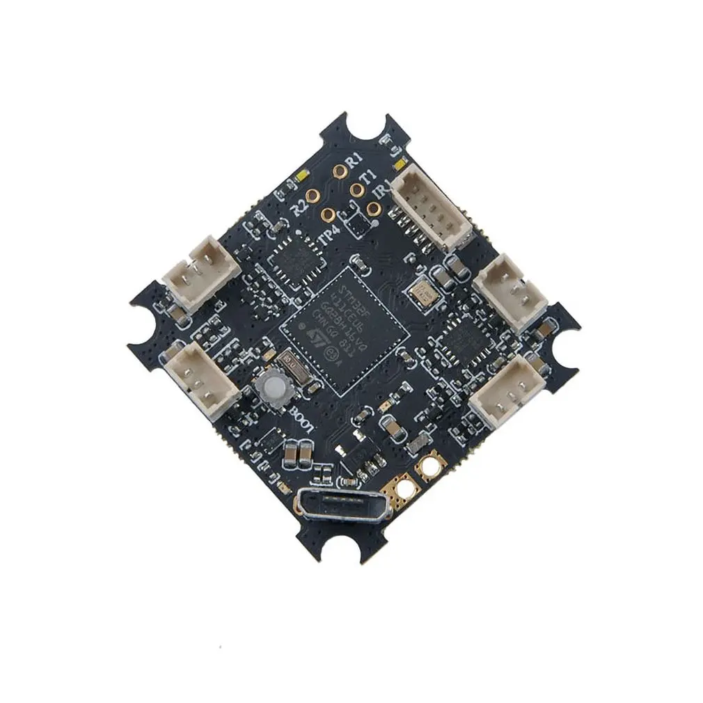 

Happymodel Crazybee F4 PRO V2.1 2-3S Flight Controller 5A ESC & Compatible DSM2/Frsky/Flysky RX for Sailfly-X RC Drone Model