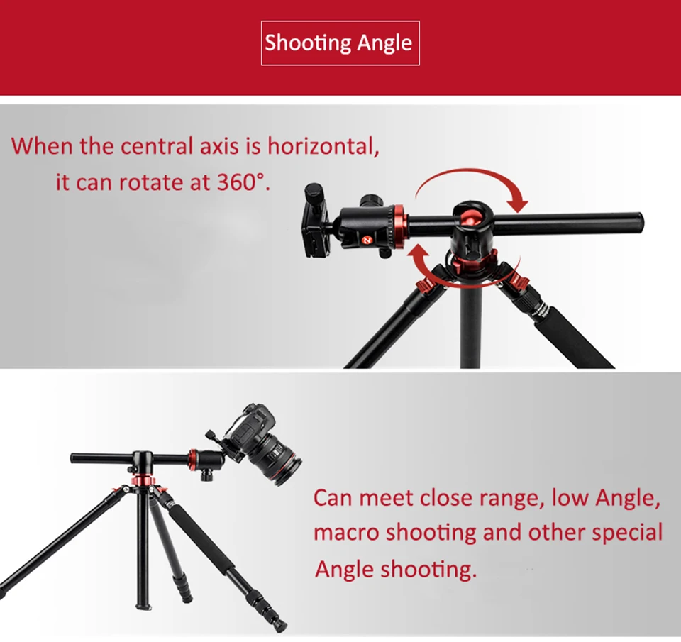 ZOMEI M8 Tripod Aluminum Professional 9 Hf8fbaeade18d410b902fe0a4df286cfdK