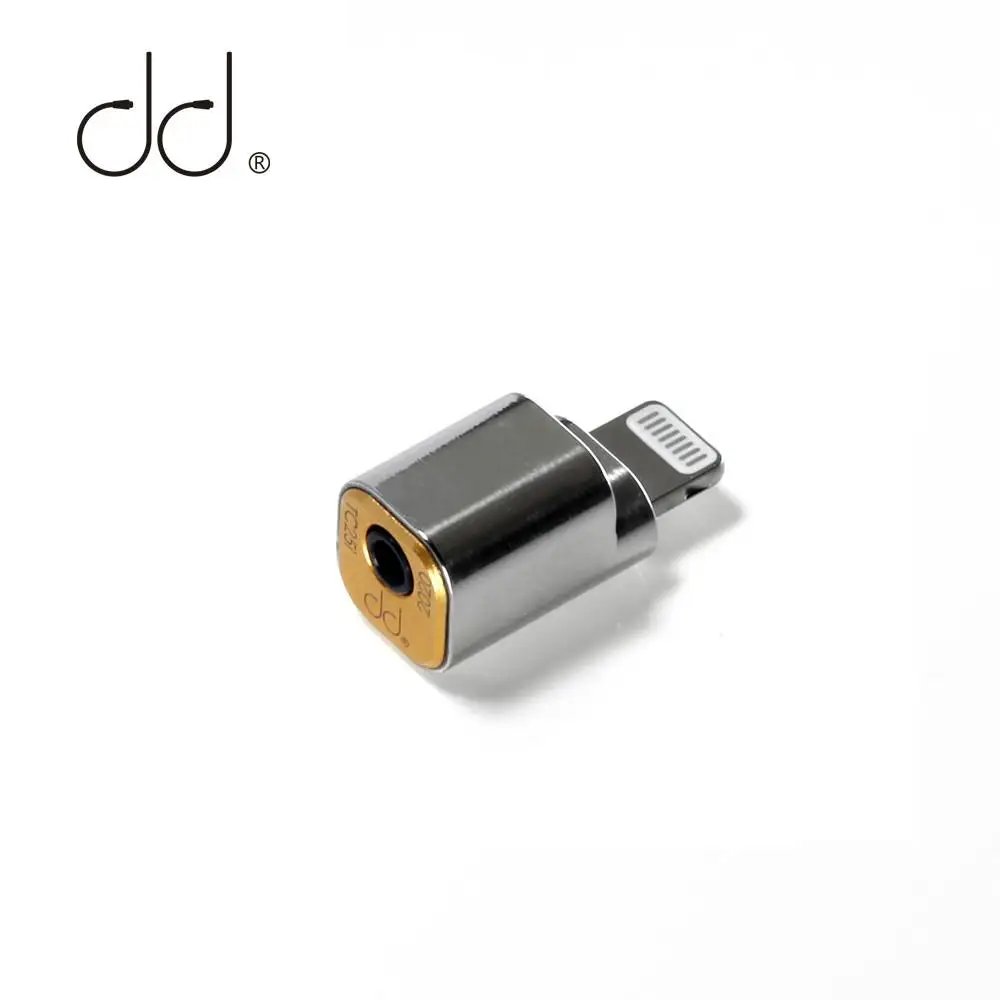 DD ddHiFi TC25i LTG Lightning to 2 5mm Jack Headphone Adapter Enables iOS to Output with 2 5mm Terminated Earphones Headphones