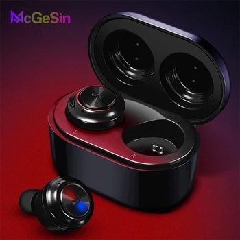 

McGeSin Tws True Wireless Earphone Noise Reduction Wireless Bluetooth Headset IPX5 Waterproof Earbuds Sport Headphones For Phone