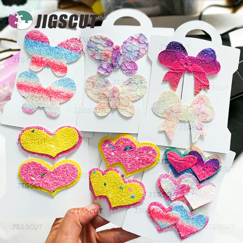 

Heart shaped combination clip,steel rule wood cutting dies ,can cut felt and leather