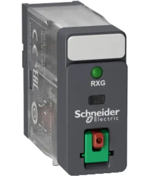 Реле подключения интерфейса RXG12M7 10 А 1 CO Запираемая Тестовая кнопка светодиодный