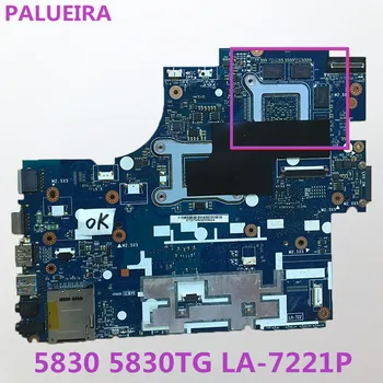 

PALUBEIRA LA-7221P MBRHJ02001 MB.RHJ02.001 Main Board For Acer aspire 5830 5830TG Laptop Motherboard with video card chip HM65 D