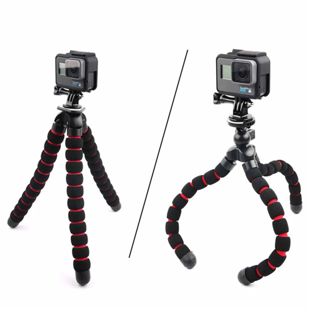 Портативный штатив для осьминога Гибкая камера мини-монопод Gorillapod для Nikon Sony Canon d5200 DSLR Gopro HERO 4K камеры