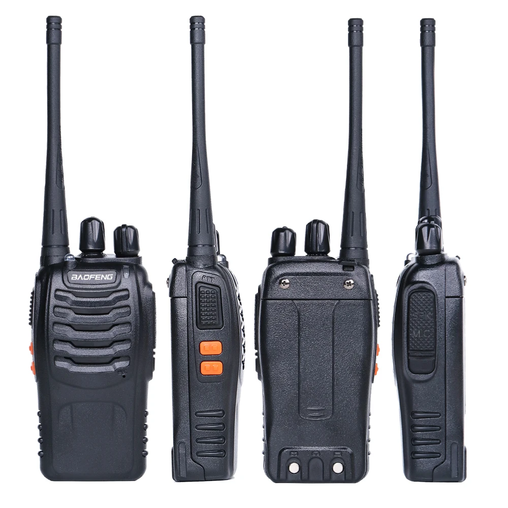 2 шт. рация BaoFeng BF 888S UHF400-470MHz 16CH двухстороннее радио baofeng bf888s трансивер рации портативные