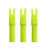 24pcs  Archery Arrow Nocks For Carbon Arrow Shaft I.D 6.2mm 0.246" Plastic Arrow Tails DIY Arrow Knocks Replacement 4
