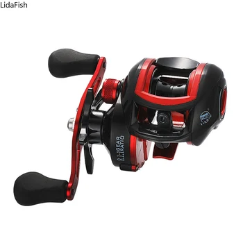 

Baitcasting Fishing Reel 18+1BB 8kg Drag Speed Ratio 8.1:1 Metal Casting Fishing Reel