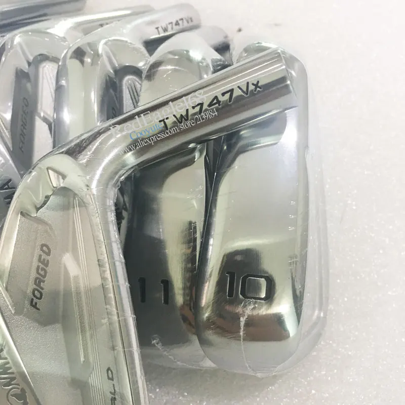 Новые мужские утюги для гольфа HONMA TW747 Vx утюги для гольфа набор головок 4-9 10 11 клубных головок без вала для гольфа Cooyute