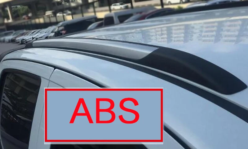 ABS серебряные цветные стикеры установить автомобиль боковая рейка багажник для Hilux Revo