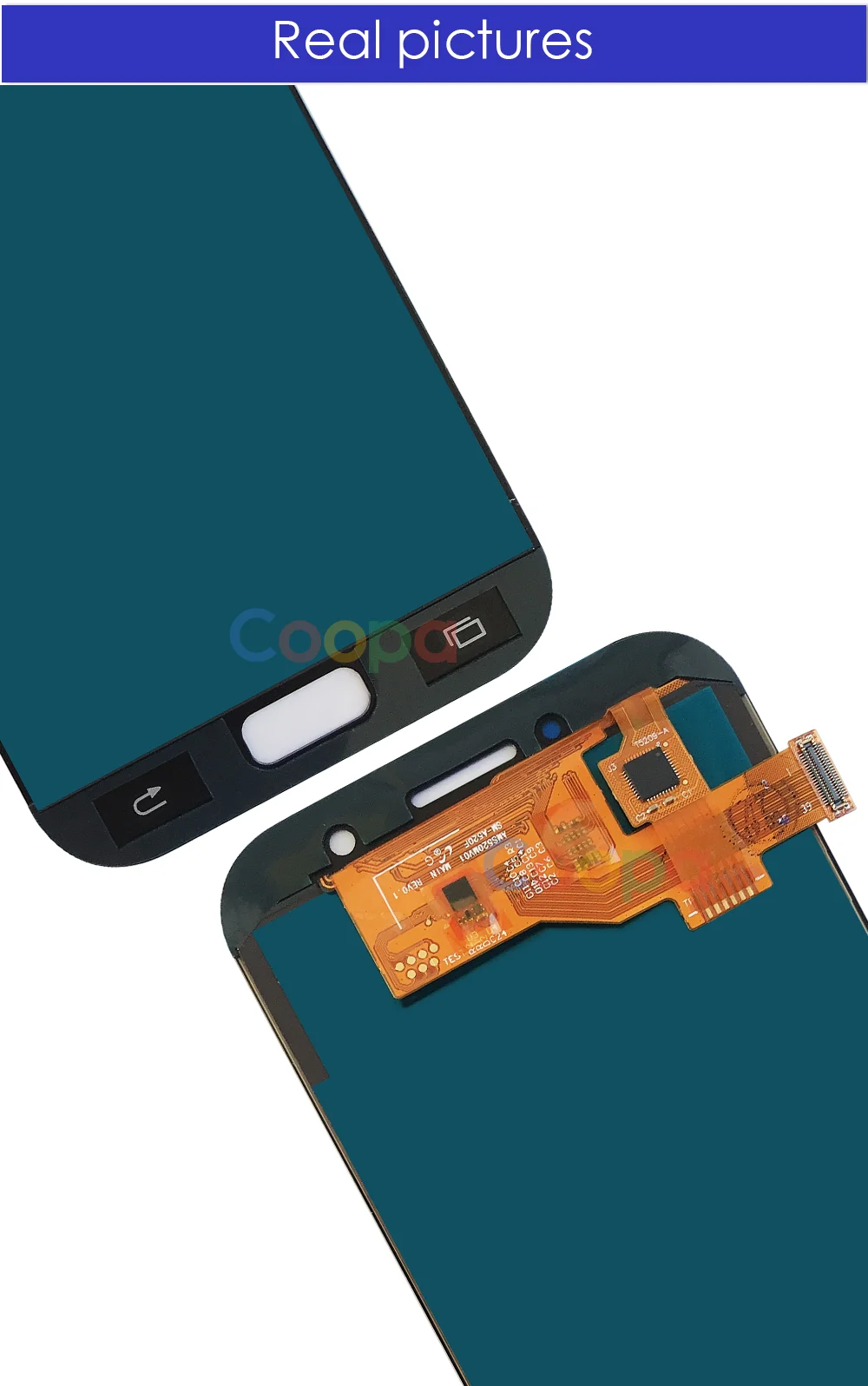 5," ЖК-дисплей может регулировать яркость ЖК-для Samsung Galaxy A5 A520 A520F SM-A520F ЖК-дисплей кодирующий преобразователь сенсорного экрана в сборе