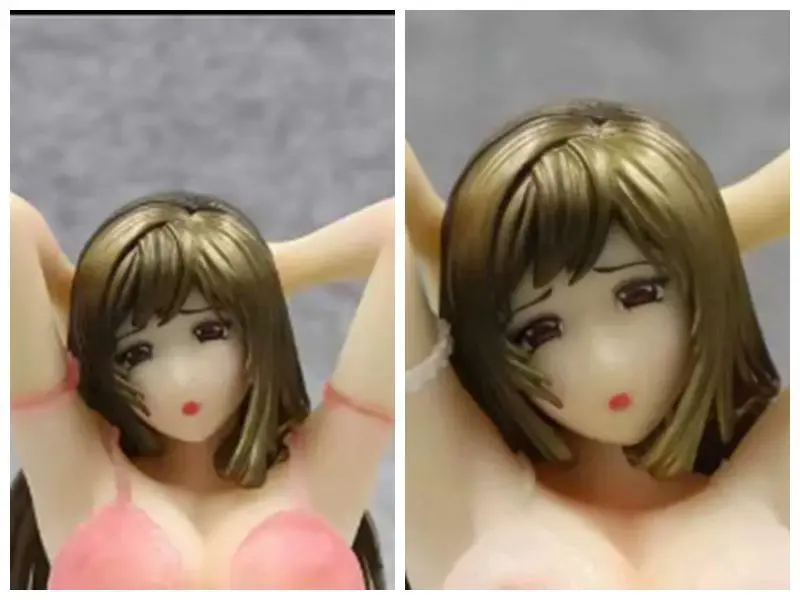 

Anime Figure 16CM Q-Six Sexy Girl Kaori pink white Kneeling Ver. PVC Action Figure Model Toy Collectible Doll Gift