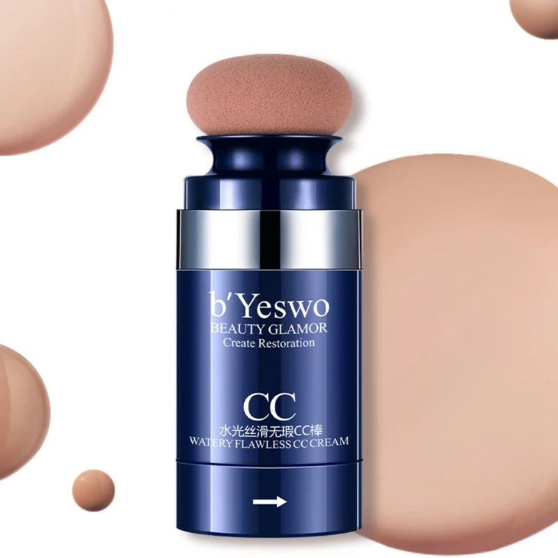 Воздушная подушка CC Cream Водонепроницаемая увлажняющая Очищающая тональная Крышка для кожи