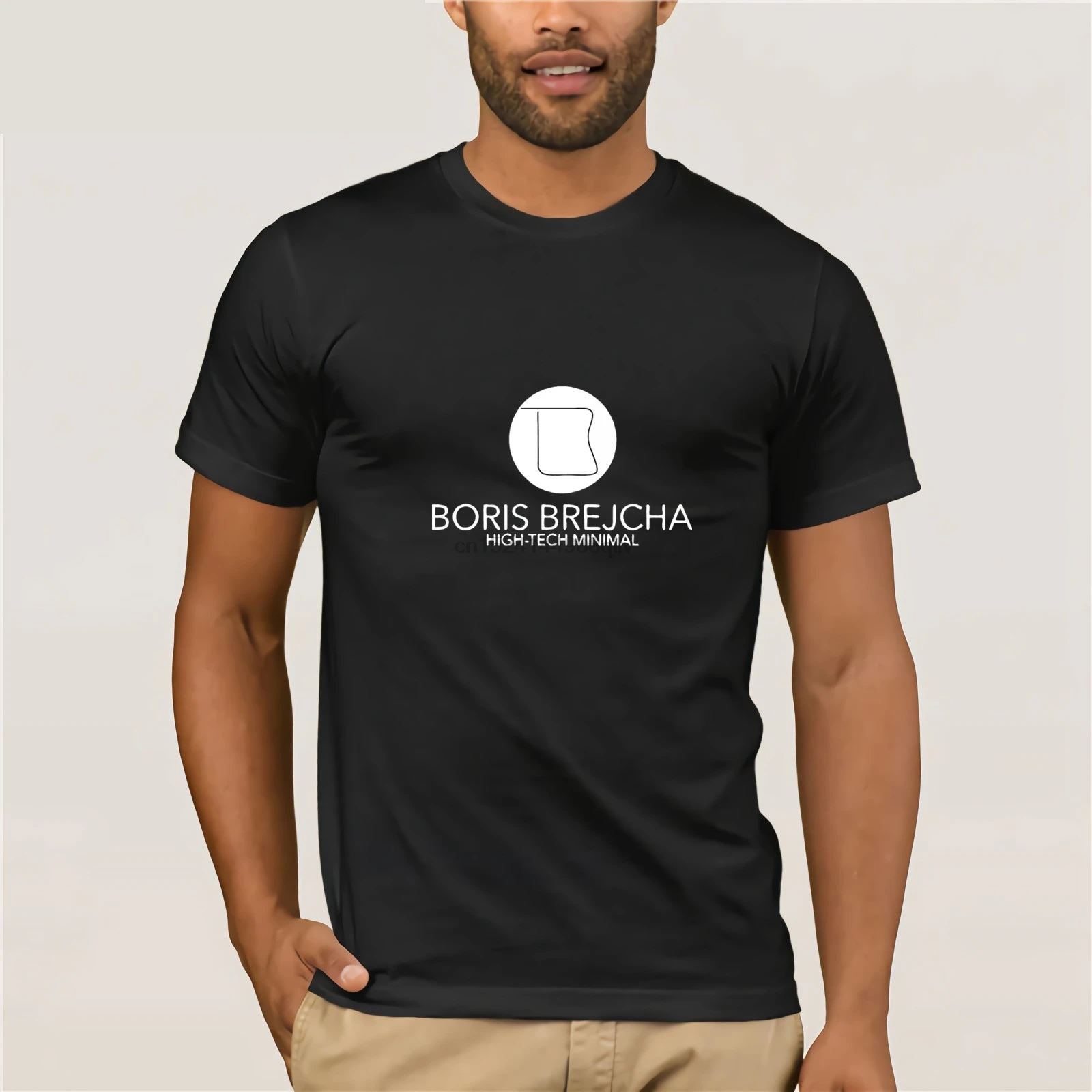 DJ BORIS BREJCHA T-SHIRT High-Tech Minimal Techno Music Unisex men Cartoon New Fashion cool tees top t-shirt |