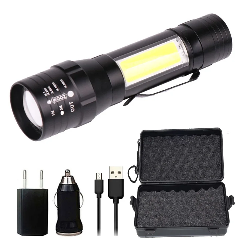 Litwod Z203101 со встроенным аккумулятором CREE XM-L2 T6 COB светодиодный вспышка светильник фонарь Алюминий сплав перезаряжаемый Подседельный штырь велосипедный задний фонарь для кемпинга светильник - Испускаемый цвет: FL177-3101-PJ003