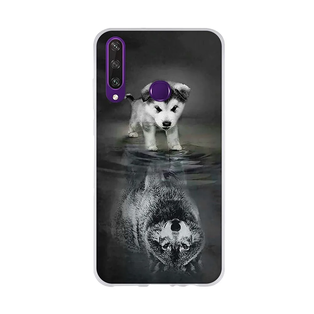 waterproof phone bag For Huawei Y6p Case 6.3" Silicone Soft TPU Phone Cover for Huawei Y6p Case Cover for Huawei Y6p Y 6p y 6p Case Bumper Capas Etui mobile pouch bag Cases & Covers